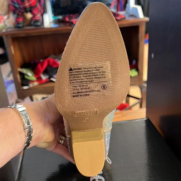 Champagne Bling Boots - Picture 4 of 5